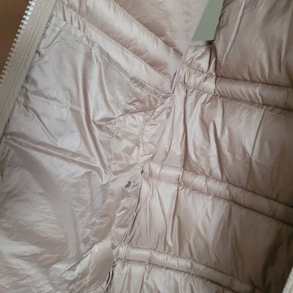 Save The Duck Animal Free Hooded Judee Vest in Beige - Picture 10 of 16